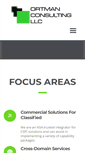 Mobile Screenshot of ortmanconsulting.com